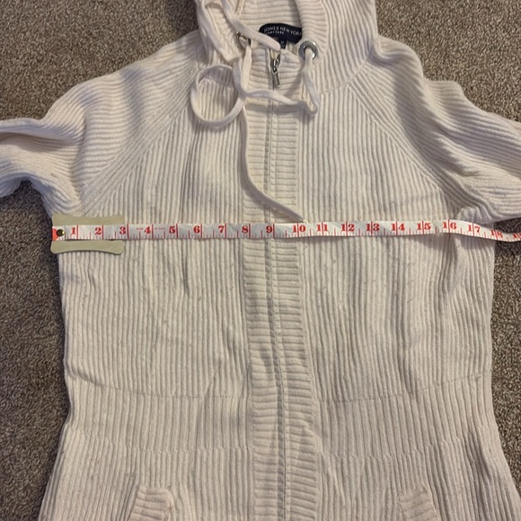 Women’s Long Hoodie Cardigan, Size Medium - Picture 2 of 12